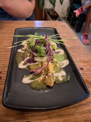 Tlacoyo at Plantivoros in Playa Del Carmen