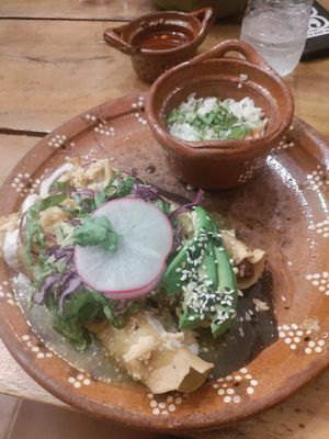 Flautas! Con arroz at Plantivoros in Playa Del Carmen