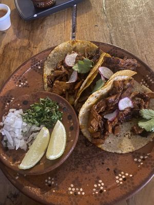 Tacos  at Plantivoros in Playa Del Carmen