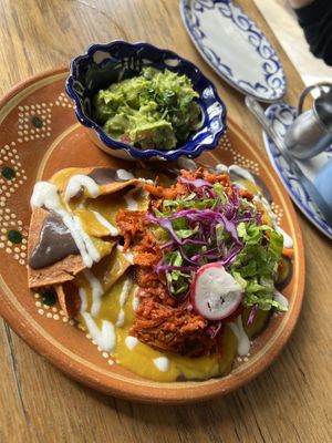 Pibil Nachos, damn good   at Plantivoros in Playa Del Carmen