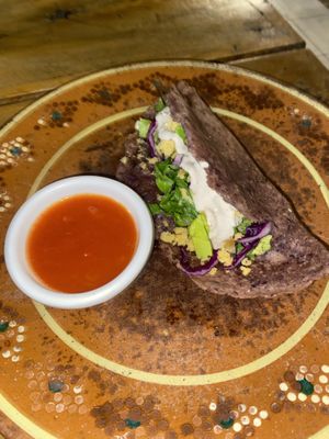 Empanada  at Plantivoros in Playa Del Carmen