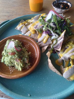 Don't order the nachos :( at Plantivoros in Playa Del Carmen