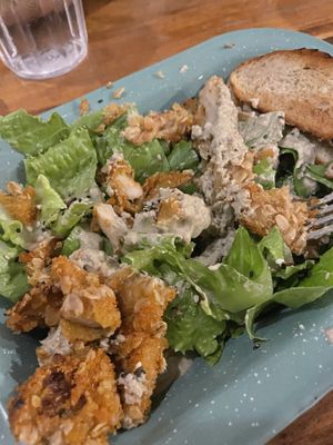 CAESER salad   at Plantivoros in Playa Del Carmen