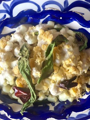 Esquite 🌽  at Plantivoros in Playa Del Carmen