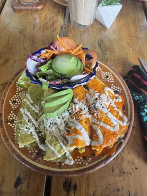 Enchiladas   at Plantivoros in Playa Del Carmen