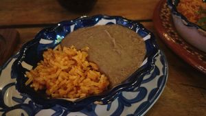rice & beans (side dish)   at Plantivoros in Playa Del Carmen