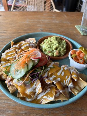 Nachos  at Plantivoros in Playa Del Carmen