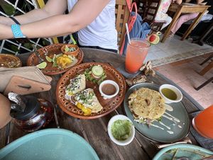 Be sure to try the berry lemonade!  at Plantivoros in Playa Del Carmen