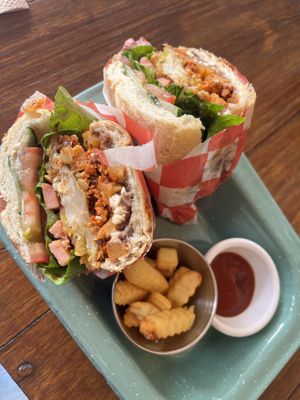 Torta cubana  at Plantivoros in Playa Del Carmen