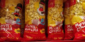 Vegan popcorn at Bulk Barn - Rue Sherbrooke E in Montreal