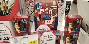Advent calendars and chocolate bears at Bulk Barn - Rue Sherbrooke E in Montreal