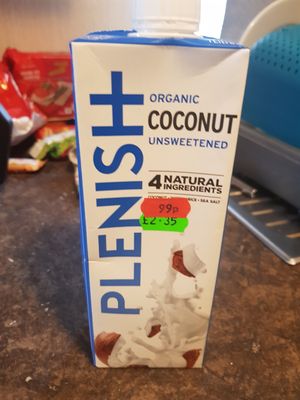 Coconut milk at The Green Shop in Berwick-upon-tweed