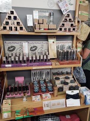 Cruelty free cosmetics at The Green Shop in Berwick-upon-tweed
