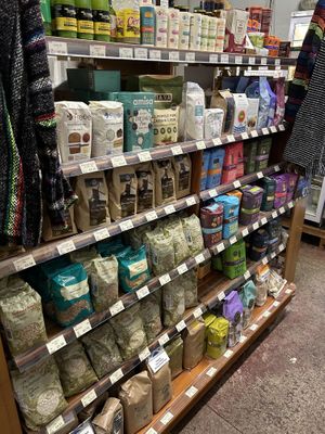 Pulses and flours   at The Green Shop in Berwick-upon-tweed