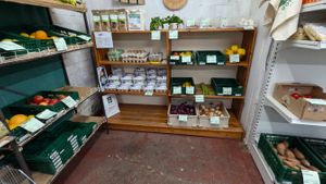 Fresh produce at The Green Shop in Berwick-upon-tweed