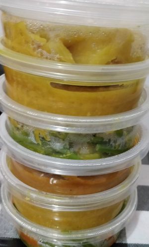 Sauces at Queen Sheba in Montreal