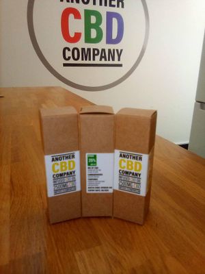 CBD oils in various strengths at Another Herbal Company in Mildenhall