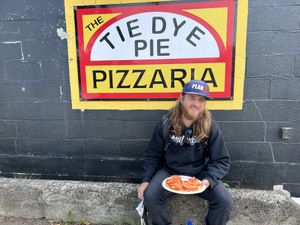   at Tie Dye PIE Pizzaria in Lincoln City