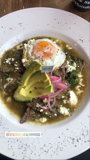 Chilaquiles Keto at Jengibre Healthy Food in Metepec