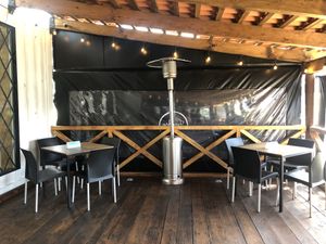 La terraza at Jengibre Healthy Food in Metepec