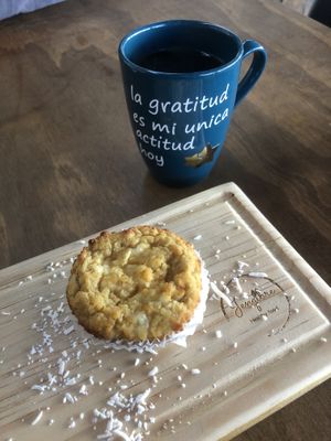 Muffin y cafe at Jengibre Healthy Food in Metepec