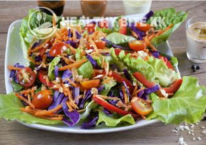 Many vegan and vegetarian options available at Healthy Bite in Kota Kinabalu