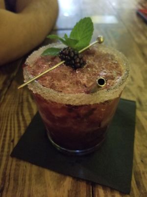 Non alcoholic mojito at HASH - Vegan Eats SA in San Antonio