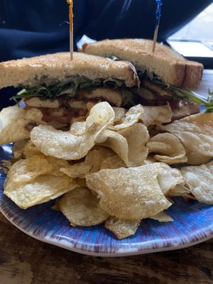 Phish sandwich  at HASH - Vegan Eats SA in San Antonio