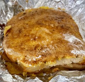 Monte Kristo  at HASH - Vegan Eats SA in San Antonio