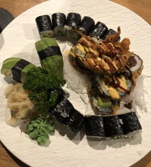 Veganes Sushi  at Soki Garden in Karlsruhe