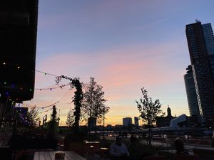 View from terrace✨  at 21 Pinchos Fenix I in Rotterdam