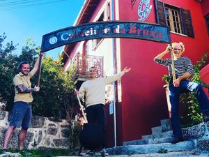 The Team! at O Caldeirão da Bruxa in Vila Cha