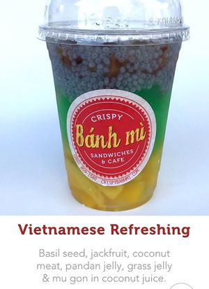 Another flavor of the snack cups at Crispy Banh Mi in Charlotte