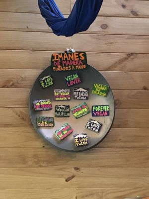   at Vegan Garden in Pucon