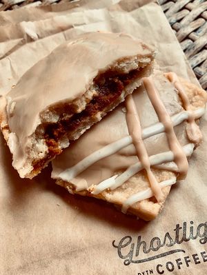 Maple Pumpkin Pie Ghost Tart! 🎃🍁 at Ghostlight Coffee - Midtown in Dayton