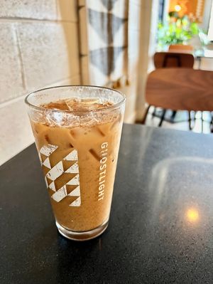 Iced coffee with oat milk 🫶🏼  at Ghostlight Coffee - Midtown in Dayton