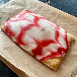 Peppermint Mocha Ghost tart (V) #Veganuary at Ghostlight Coffee - Midtown in Dayton