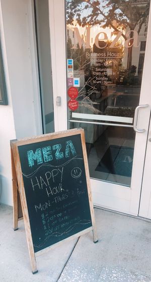 outside   at Meza in Orlando