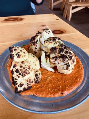 Whole Roasted Cauliflower appetizer  at Old Scratch - Patterson Blvd in Dayton
