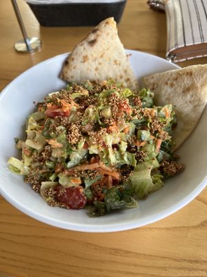 Mediterranean salad (no feta)  at Old Scratch in Centerville