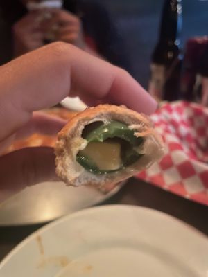 Jalapeño popper at Salvaxe in Mexico City