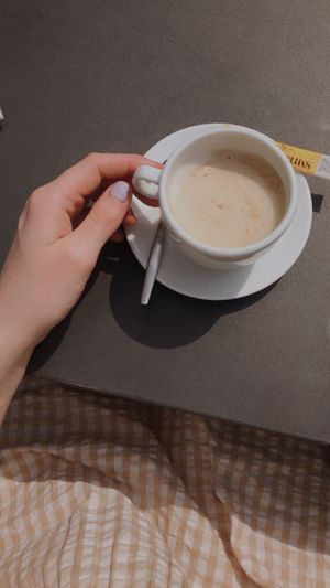 Soy milk cappuccino   at 't Boshuys in Best