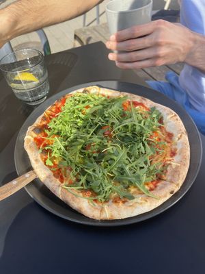 Pizza w 🚀  at Kolm Tilli in Tartu