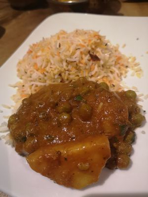 56. Aloo Matar at Indian Hut in Aalsmeer