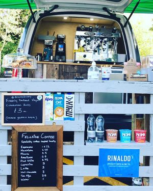 Setup Oct 20 at Fellside Coffee in Windermere