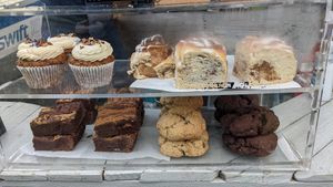 Cakes at Fellside Coffee in Windermere
