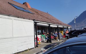  at The Beach Cafe in Penmaenmawr