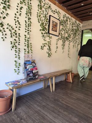 Decor  at Vegan and Veg Cafe in Glasgow