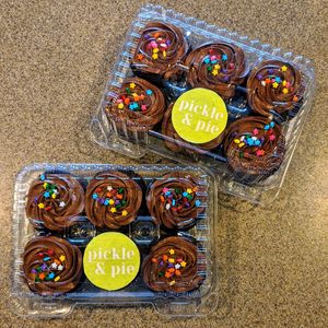 Vegan cupcakes!  at Pickle & Pie in Idyllwild