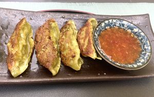 Vegan gyoza  at Kikuya in Stuttgart